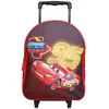 Image de Sac à dos à roulettes - Disney - Cars Rouge - Dimensions L25 x l11 x H31 cm - Pour enfant - Maternelle