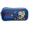 Image de Trousse scolaire - Pat Patrouille - Rectangulaire - Bleue - 1 compartiment - Zippée