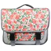 Image de Cartable - BAGTROTTER - Offshore Grise Fleurs - Pour Enfant - L38 x l13 x H34 cm - Synthétique