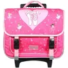 Image de Cartable à roulettes - Bagtrotter - Phileas Rose Danseuses - Enfant - Synthétique