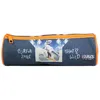 Image de BAGTROTTER Trousse scolaire ronde Vorax Bleue Dinosaure Surf