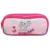 Image de BAGTROTTER Trousse scolaire 2 compartiments Lili Lou Rose