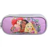 Image de Trousse scolaire - Disney - Princesses - 2 compartiments - Violet - Polyester résistant