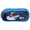 Image de BAGTROTTER Trousse scolaire 2 compartiments Oum Le Dauphin Bleu