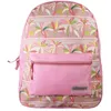 Image de Bagtrotter - Offshore - Sac à Dos Scolaire - Rose - Palmiers - 1 Compartiment Zippé - 1 Poche Zippée - 29x13x40cm -...