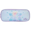 Image de Bagtrotter - La Reine des Neiges - Frozen - Disney - Trousse Scolaire Rectangulaire - Turquoise - 2 Compartiments Zippés -...