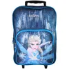 Image de Bagtrotter - La Reine des Neiges - Frozen - Disney - Sac à Dos Scolaire à Roulettes - Bleu - 1 Compartiment Zippé - 1 Poche...