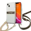 Image de Guess 4G Gold Stripe Crossbody - Étui pour iPhone 13 mini