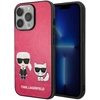 Image de Coque Pour Apple Iphone 13 Pro Pu Karl & Choupette Rose Karl Lagerfeld
