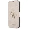 Image de Coque telephone - bumper telephone Guess GUBKP13X4GMGPI Coque pour iPhone 13 Pro Max 67 Hetre Rose avec Logo 4G B