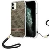 Image de Coque - Guess - 4G Print - Marron - Souple - iPhone 11