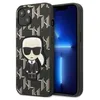 Image de Coque pour iPhone 13 mini Karl Lagerfeld Monogram Ikonik Patch Noir