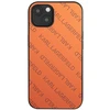 Image de Coque Pour Iphone 13 Mini Motif Perforé Protection Rigide Orange Karl Lagerfeld
