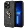 Image de Guess Coque Rigide pour iPhone 14 Pro Max 67`` Gris/Gris 4G Logo Big Metal - GUHCP14X4GMGGR