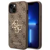 Image de Guess 4G Big Metal Logo Coque iPhone 14 (Marron) - 3666339066284