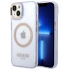 Image de Coque Pour Iphone 14 Série Gold Outline Compatible Magsafe Violet Kate Spade