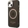 Image de Coque Magsafe Pour Apple Iphone 14 Plus Tpu Gold Outline Noir Guess