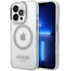 Image de Coque Pour Iphone 14 Pro Série Metal Outline Compatible Magsafe Transparent Guess