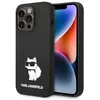 Image de Karl Lagerfeld Coque silicone Choupette pour iPhone 14 Pro Max - Noir