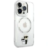 Image de Coque Pour Iphone 14 Pro Max Imprimé Karl Et Choupette Compatible Magsafe Transparent Karl Lagerfeld