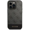 Image de Coque Pour Apple Iphone 14 Pro Max Édition 4g Stripe Ultra-chic Gris Guess
