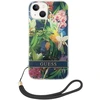 Image de Coque Pour Iphone 14 En Tpu Motif Floral Avec Dragonne Amovible Multicolore Guess