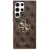 Image de Coque Arrière Pour Samsung Galaxy S23 Ultra À Motif 4g Élégant Marron Guess