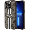 Image de Coque Magsafe Pour Iphone 14 Pro Max Imprimée 4g Avec Motif Rayé Marron Guess