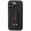 Image de Coque rigide BMW M Performance pour iPhone 14 (61)   TPU & cuir écologique noire