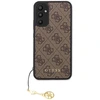 Image de Coque Pour Samsung Galaxy A34 5g Édition 4g Charm Avec Pendentif Marron Guess
