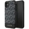 Image de Coque telephone - bumper telephone Guess GUHMN61HGCFSEK Coque rigide pour iPhone 11 / XR 61 Noir à rayures