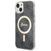 Image de Coque telephone - bumper telephone Guess Devinez 4G MagSafe - àtui pour iPhone 14 (Noir)