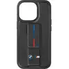 Image de Coque Pour Iphone 15 Pro Max Simili Cuir Béquille Support Noir Bmw