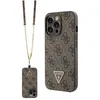 Image de Coque de telephone - Guess - iPhone 13 Pro - 4G Metal Logo - Marron - Design moderne