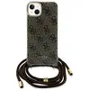 Image de Coque Arrière Pour Iphone 15 Avec Bandoulière Imprimée Iml 4g Marron Guess