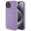 Image de Coque Guess Saffiano MagSafe pour iPhone 15 - Purple