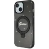 Image de Coque Magsafe Pour Apple Iphone 15 Tpu Ring Stand Noir Guess