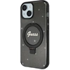 Image de Coque Magsafe Pour Apple Iphone 15 Plus Tpu Ring Stand Noir Guess