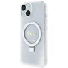 Image de Coque Magsafe Pour Apple Iphone 15 Tpu Ring Stand Transparent Guess
