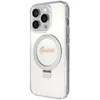 Image de Coque Magsafe Pour Apple Iphone 15 Pro Tpu Ring Stand Transparent Guess