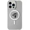 Image de Coque Pour Iphone 15 Pro Magsafe Avec Paillettes Motif Karl Et Choupette Transparent Karl Lagerfeld