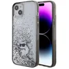 Image de Coque pour iPhone 15 Plus / iPhone 14 Plus - Karl Lagerfeld Hardcase Liquid Glitter (KLHCP15MLKKCNSK) - Transparente Choupette