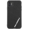 Image de Coque Pour Iphone 11 En Gomme Multi Logo 3d Ultra Résistant Noir Karl Lagerfeld