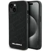 Image de Coque de téléphone - Karl Lagerfeld - iPhone 15 Plus - Matelassé - Noir - Protection contre les chocs