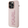 Image de Coque Pour Apple Iphone 15 Pro 3d Rubber Karl Glitter Rose Karl Lagerfeld