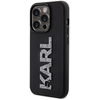 Image de Coque Pour Apple Iphone 15 Pro 3d Rubber Karl Glitter Noir Karl Lagerfeld