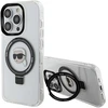 Image de Coque Magsafe Pour Iphone 15 Pro Avec Anneau Karl Head Blanc Karl Lagerfeld
