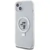 Image de Coque Magsafe Pour Apple Iphone 15 Tpu Ring Stand Karl Et Choupette Transparent Karl Lagerfeld