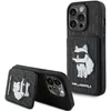 Image de Coque - Karl Lagerfeld - Choupette - Saffiano - Monogram - iPhone 15 Pro Max - Noir