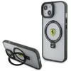 Image de Coque MagSafe - FERRARI - iPhone 15 Plus - Transparente - Support annulaire - Compatible MagSafe